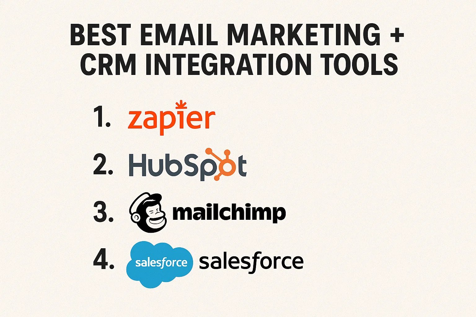 Best Email Marketing + CRM Integration Tools