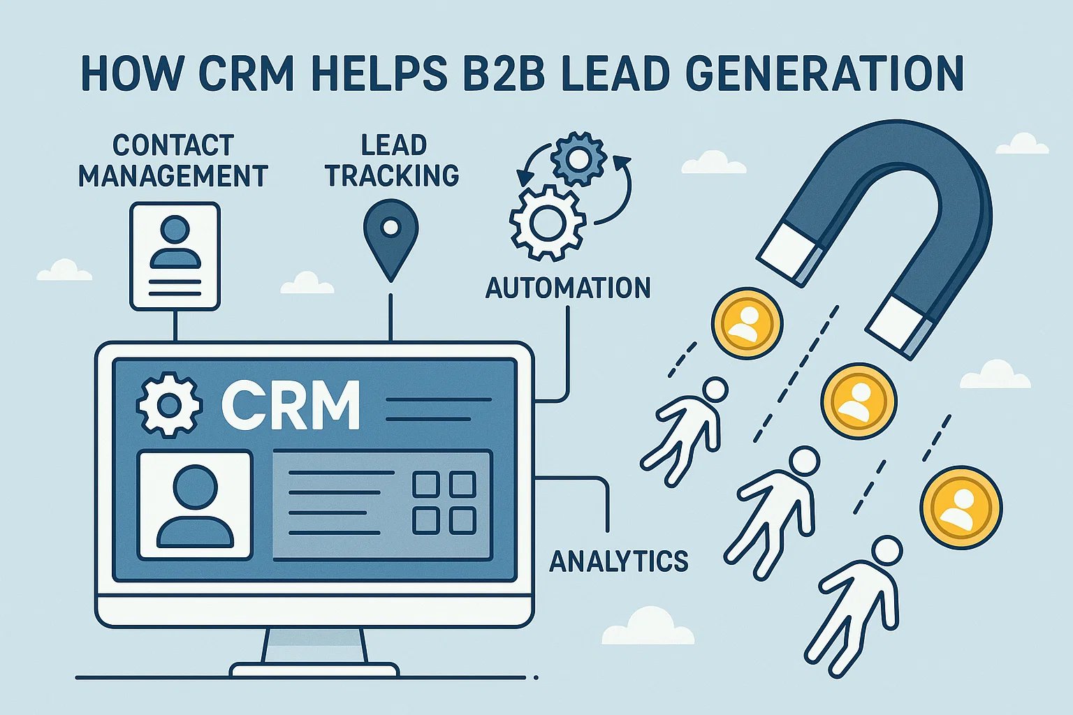 How CRM Helps B2B Lead Generation