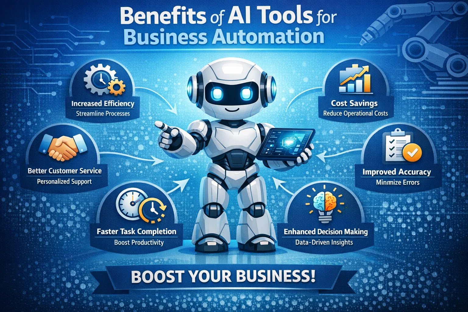 Benefits of AI Tools for Business Automation